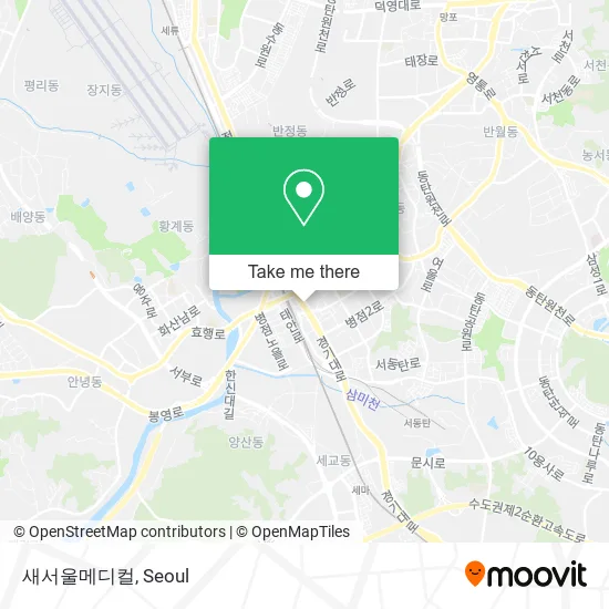 새서울메디컬 map