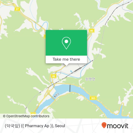 (약국앞) (( Pharmacy Ap )) map