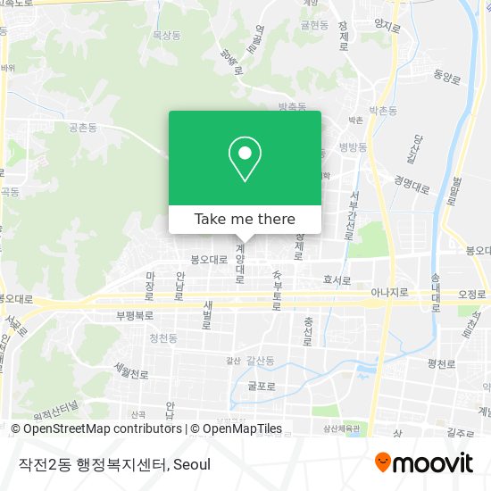 작전2동 행정복지센터 map