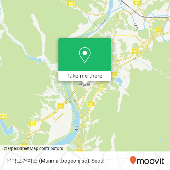 문막보건지소 (Munmakbogeonjiso) map