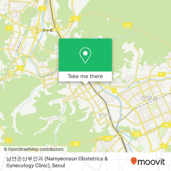 남연순산부인과 (Namyeonsun Obstetrics & Gynecology Clinic) map