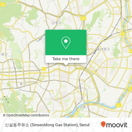 신설동주유소 (Sinseoldong Gas Station) map