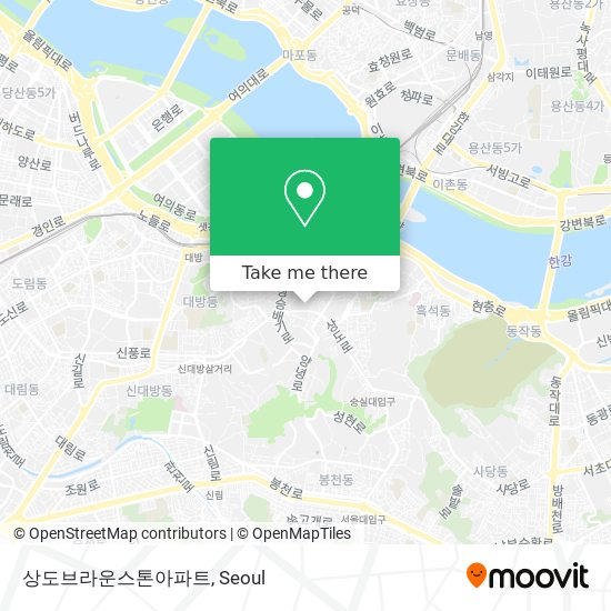 상도브라운스톤아파트 map