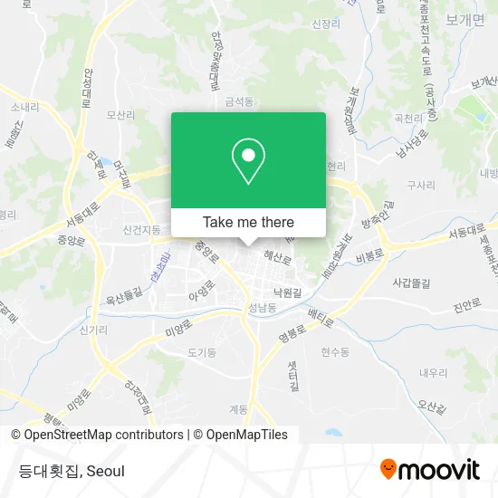 등대횟집 map