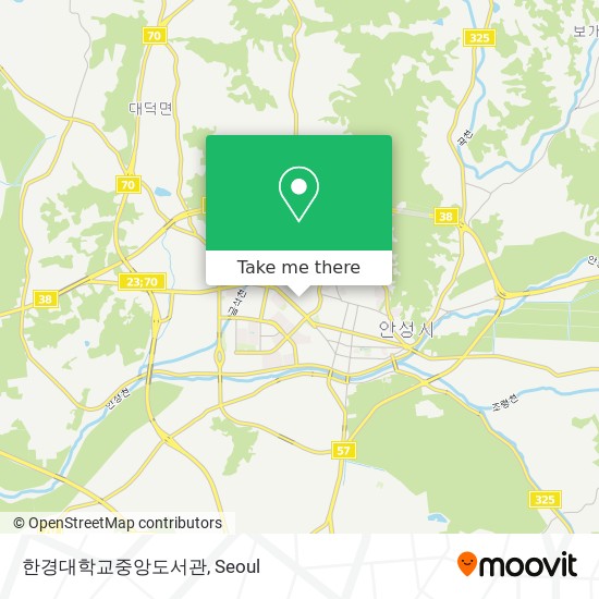 한경대학교중앙도서관 map