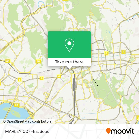 MARLEY COFFEE map