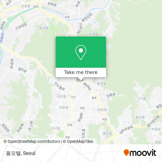 폼모텔 map