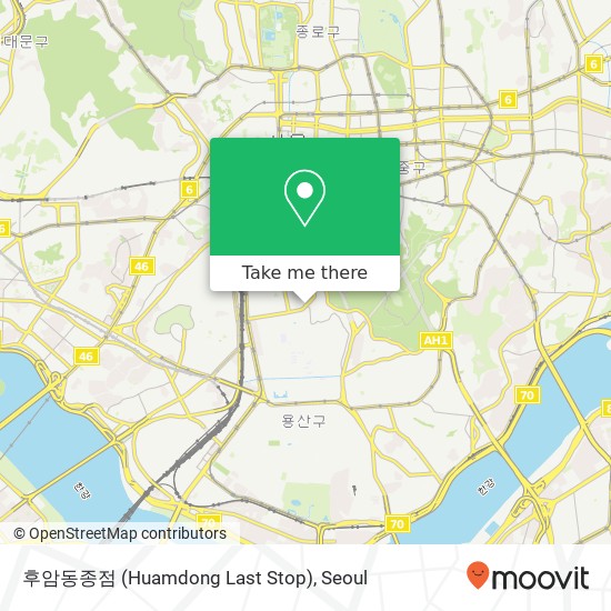 후암동종점 (Huamdong Last Stop) map