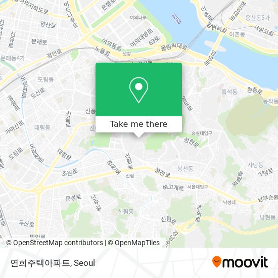 연희주택아파트 map