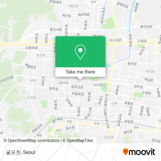굴포천 map