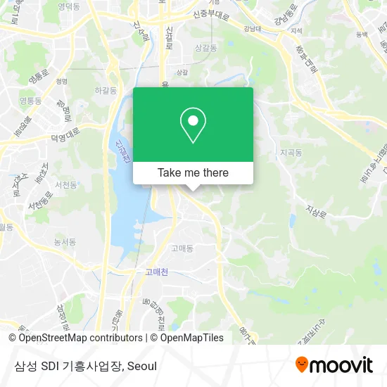 삼성 SDI 기흥사업장 map