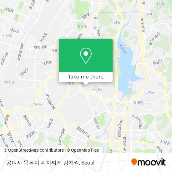 공여사 묵은지 김치찌개 김치찜 map