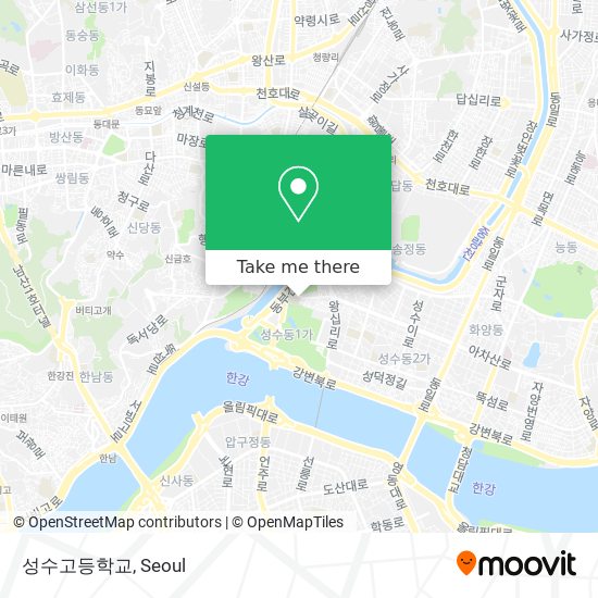성수고등학교 map