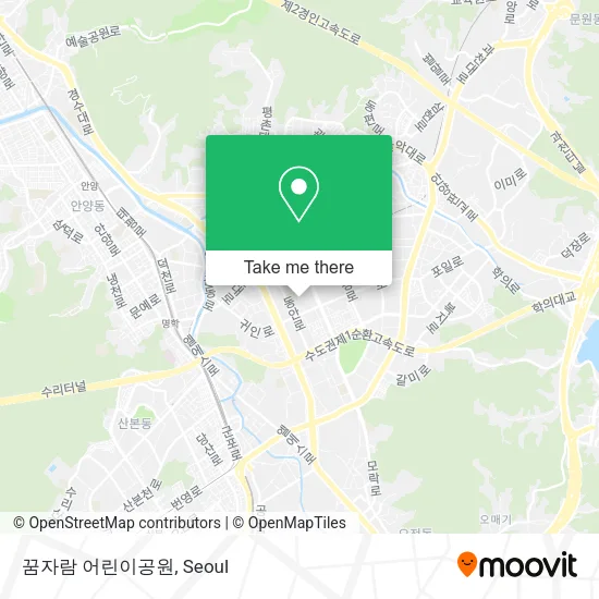 꿈자람 어린이공원 map
