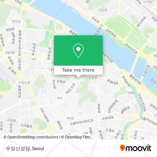 우장산성당 map