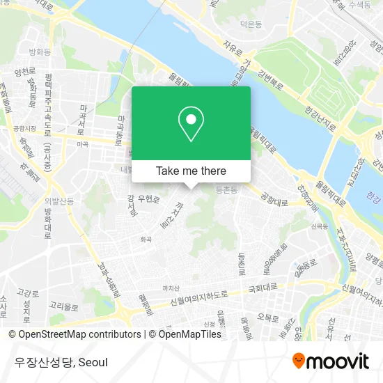 우장산성당 map