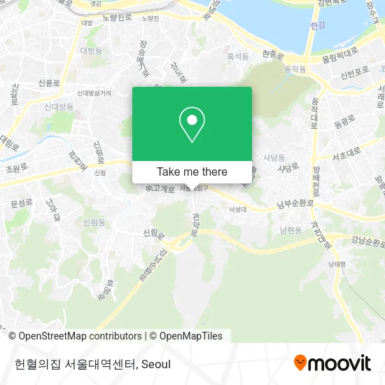 헌혈의집 서울대역센터 map