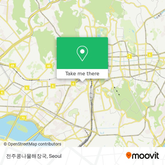 전주콩나물해장국 map