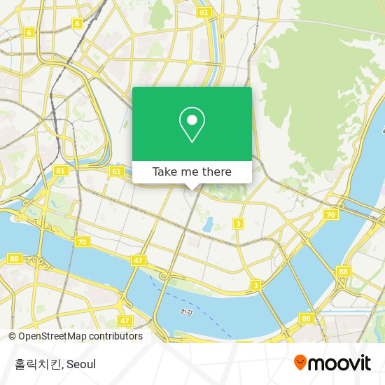 홀릭치킨 map