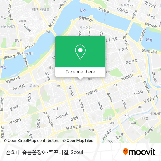 순희네 숯불꼼장어•쭈꾸미집 map