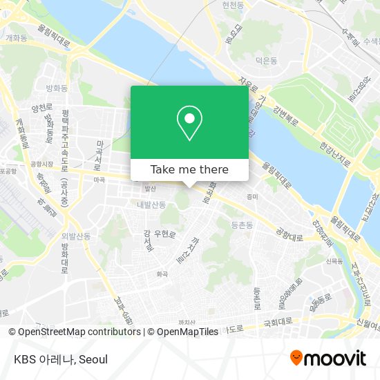 KBS 아레나 map