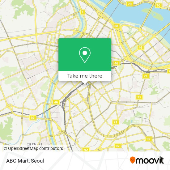 ABC Mart map