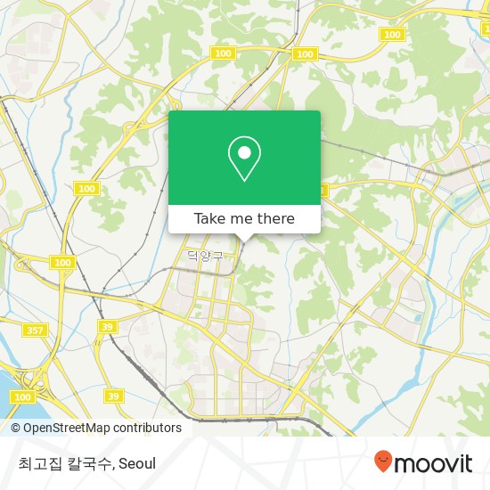 최고집 칼국수 map