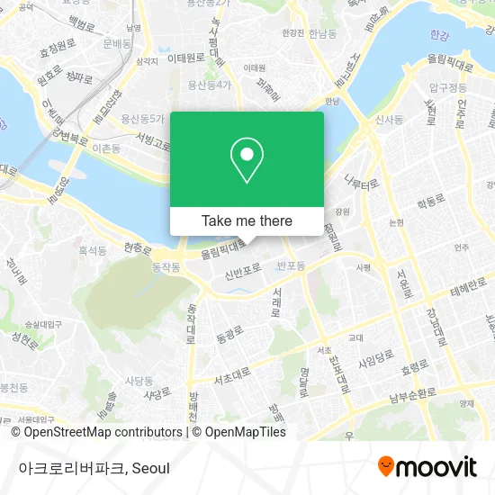 아크로리버파크 map