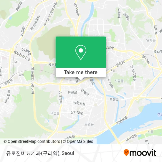 유로진비뇨기과(구리역) map