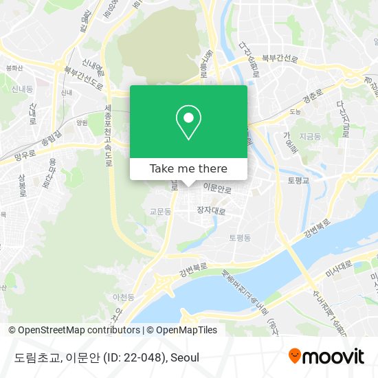 도림초교, 이문안 (ID: 22-048) map