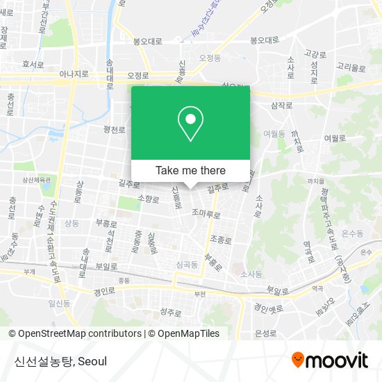 신선설농탕 map