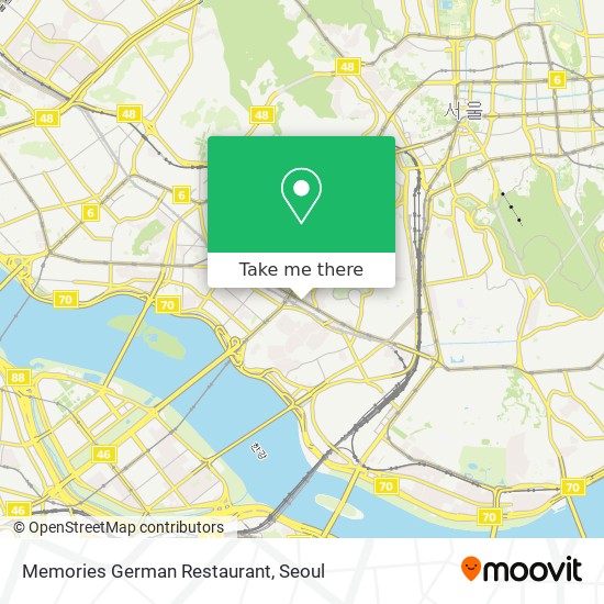 Memories German Restaurant map