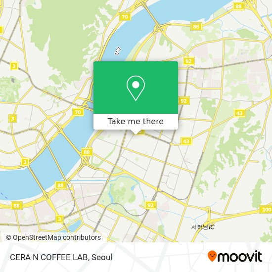 CERA N COFFEE LAB map