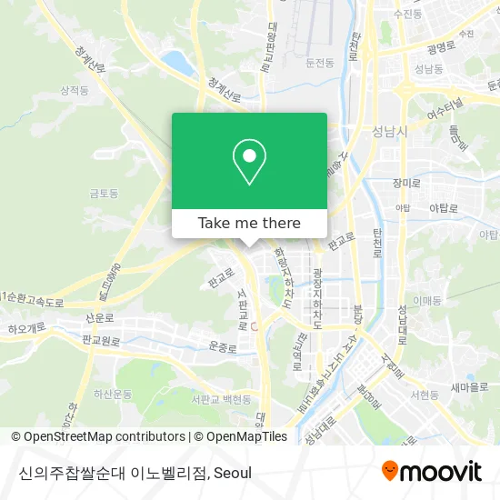 신의주찹쌀순대 이노벨리점 map