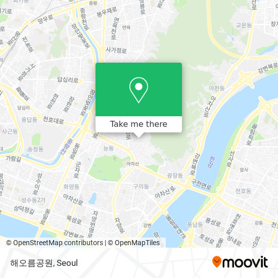 해오름공원 map