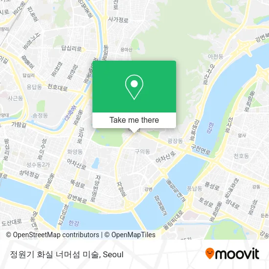 정원기 화실 너머섬 미술 map