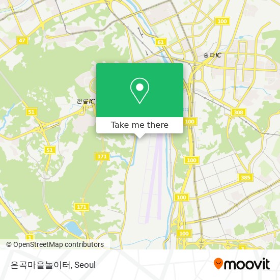 은곡마을놀이터 map