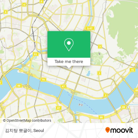 김치탕 뽀글이 map