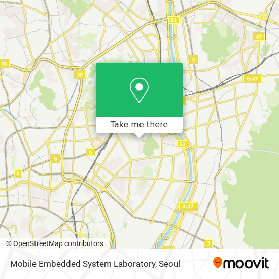 Mobile Embedded System Laboratory map