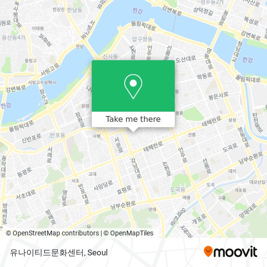 유나이티드문화센터 map