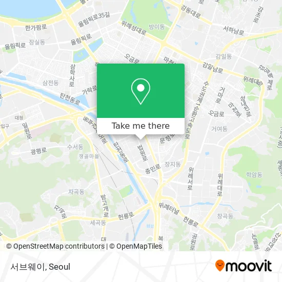 서브웨이 map