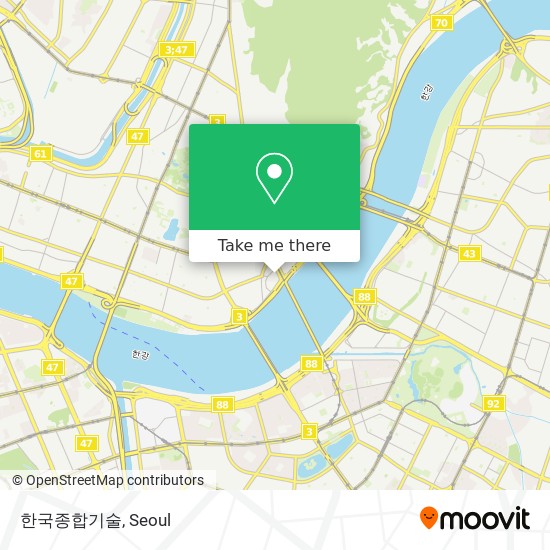 한국종합기술 map