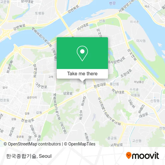 한국종합기술 map