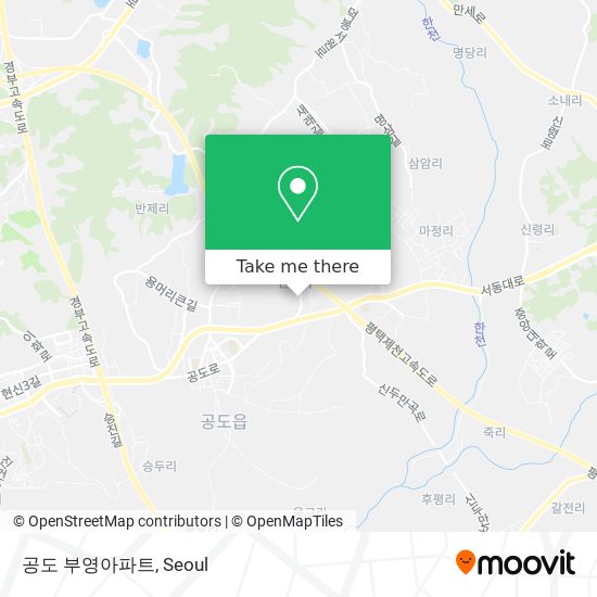 공도 부영아파트 map