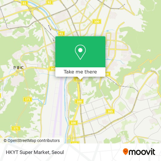 HKYT Super Market map