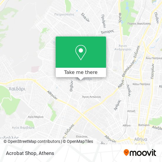 Acrobat Shop map