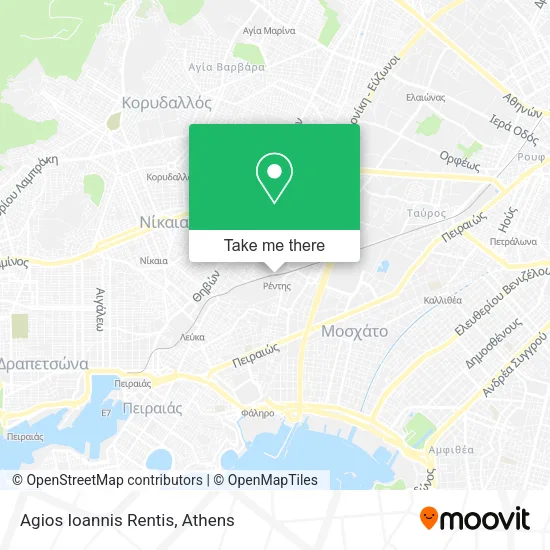 Agios Ioannis Rentis map