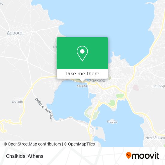 Chalkida map