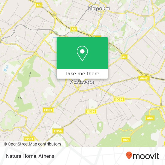 Natura Home map