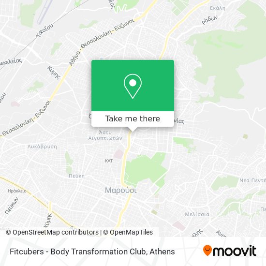 Fitcubers - Body Transformation Club map